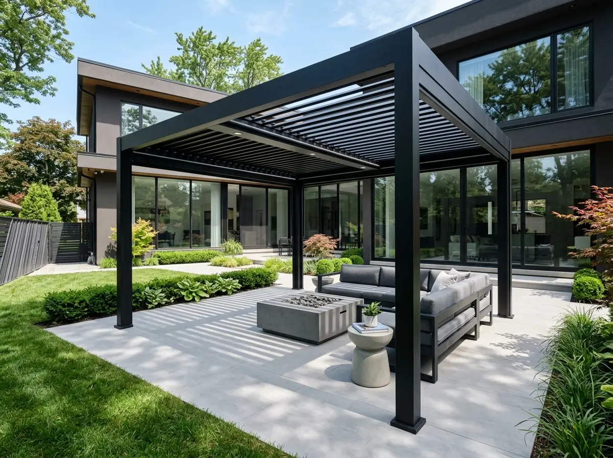 Modern Aluminum Gazebo in Etobicoke