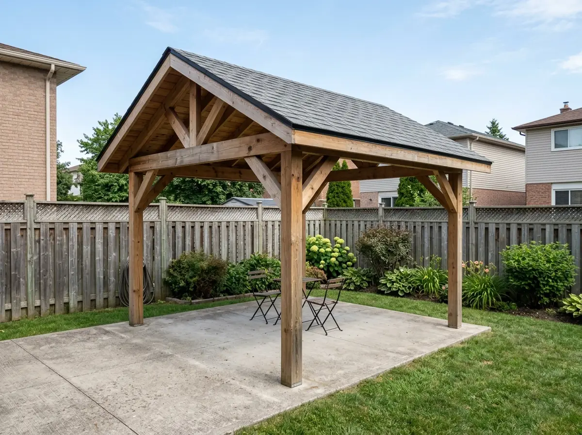 Mid-Range Cedar Gazebo in Scarborough