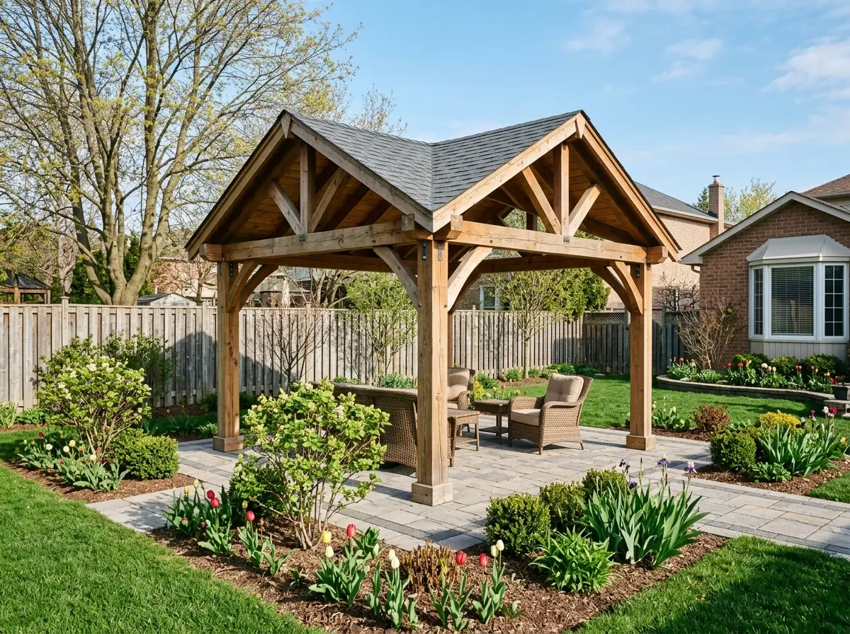 Cedar Gazebo in Richmond Hill